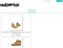 Tablet Screenshot of multiservizisb.it